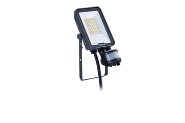 Philips Ledinaire Projektør Lille med sensor All-in BVP167 2400lm/830-840-865 20W IP65 Symmetrisk