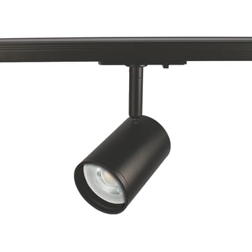 Mita 1F LED CCT 1 fase skinnespot GU10 Sort 2700K/3000K 400/420lm 4,8W