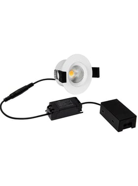 HiluX D3 Tilt360 - Full Spectrum LED Indbygningsspot - Ra97 - 2700K - Hvid