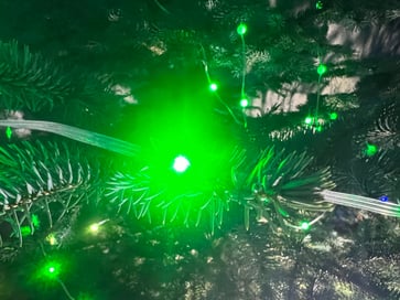 Julekæden - Snemand 10m RGB Bluetooth