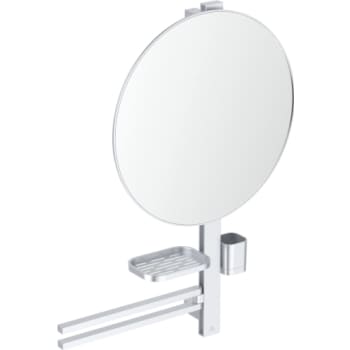 Alu+ Spejl & Hylde system Silver