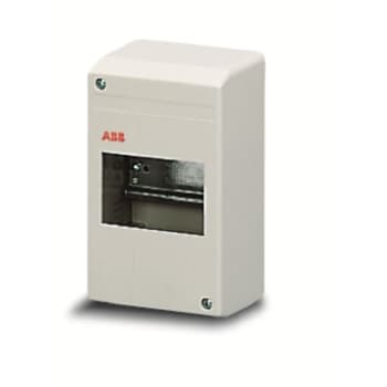 Gruppetavle 4 moduler IP40 hvid RAL9016 95x160x65mm