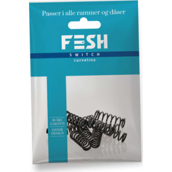 FESH SWITCH Curveline Fjeder for afbryder (pose med 10 stk)