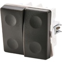 FESH SWITCH Curveline Afbryder Dobb. Korr. 1,0 - Koksgrå