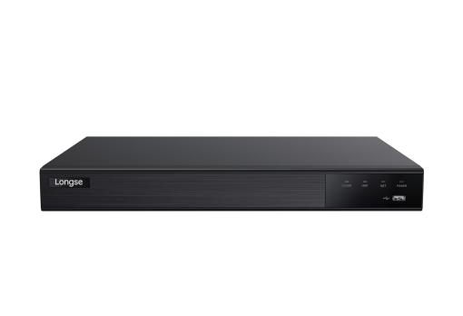 HD NVR netværksvideooptager - 16xIP kam., 16xPoE, 4K 8MP