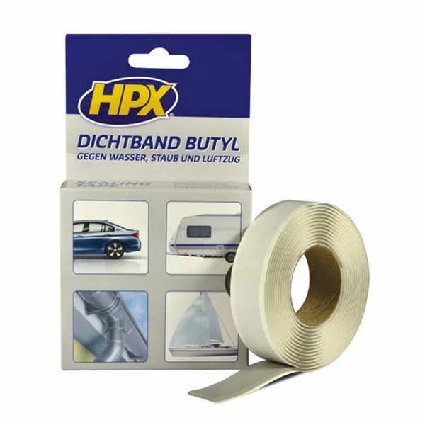 Butyltape - 20mm x 3m, Grå
