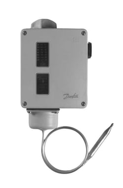 RT107 Termostat 70 - 150 °C 5m SPDT Maks reset