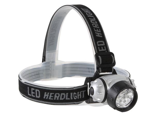 Pandelampe m. 7 hvide UB LED