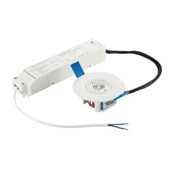 Philips Nødbelysningsdownlight EM151B LED 3W 328lm 3t IP20 Hvid Self-test