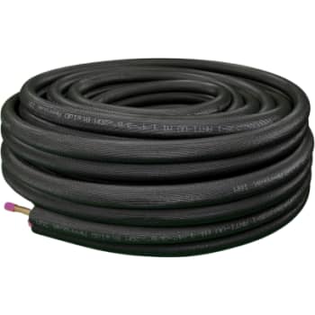 LuftX® sort Isolerede kobberrør 1/4" x 3/8" 20m