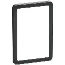 LK Fuga ramme SLIM 55 1½m - koksgrå