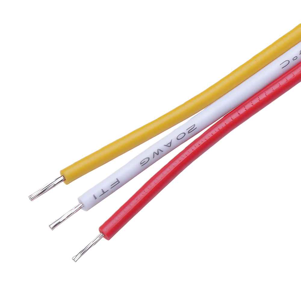 12-24V CCT kabel - 3 x 0,5 mm2, metervare, min. 5 meter