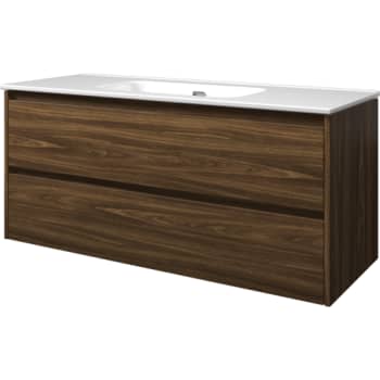 Proline møbelsæt 121x46cm cabana eg med 2 softclose skuffer