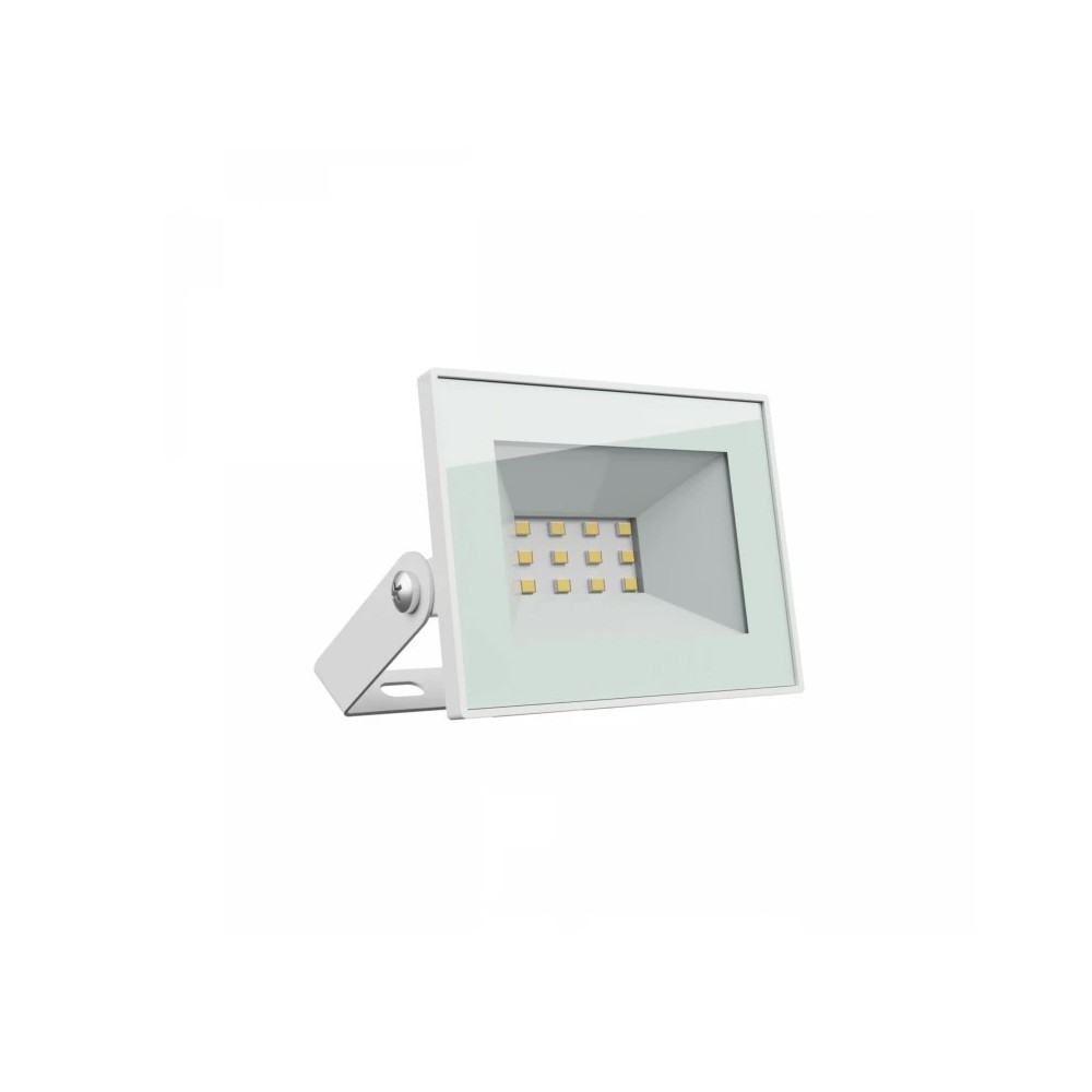 Projektør Noctis Lux 4 - Hvid, 10W, IP65, 230V, Spectrum - Ideel til udendørs belysning med 750lm og RA70-Klasse