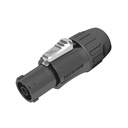 DMX AC hunstik output - 3x1-2,5mm² til 230V indgangsforbindelse