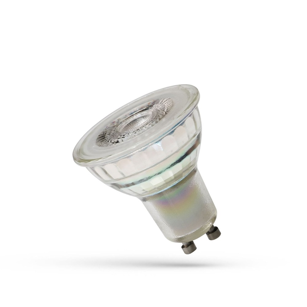 GU10 4,5W Neutral Hvid LED Pære med Linse og RA80 - 230V, 380lm, 45° Spredningsvinkel - Spectrum