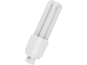 LED PL kompaktrør - 6W (18W), GX24d, EM+AC (830)
