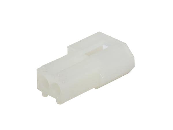 Ledning-til-ledning stikhus - 1x2pol han/hun, 3,68mm