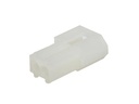 Ledning-til-ledning stikhus - 1x2pol han/hun, 3,68mm