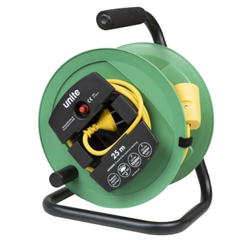 Havetromle GM1 25meter uden jord grøn/gul
