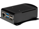Raspberry Pi 5 Alu.kabinet m. aktiv køler, Sort