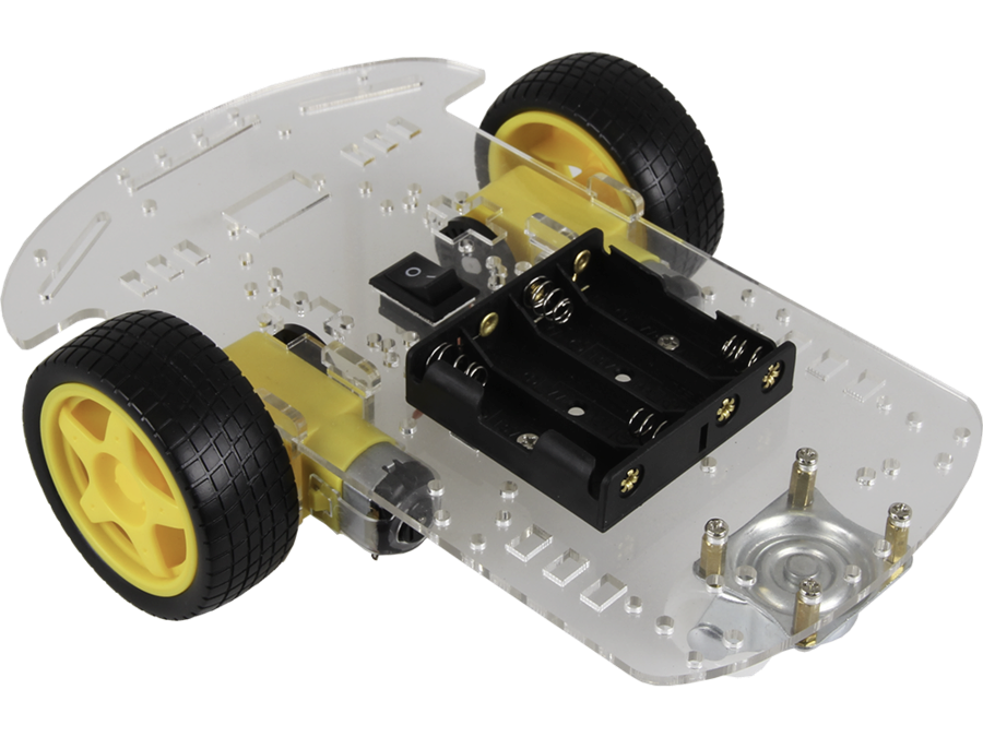 Robotkit - DIY robotbil 2WD, 4,5-9V