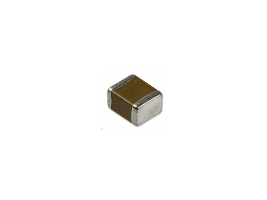 SMD Keramisk kondensator - 100nF 50V, ±10% (0805 hus)