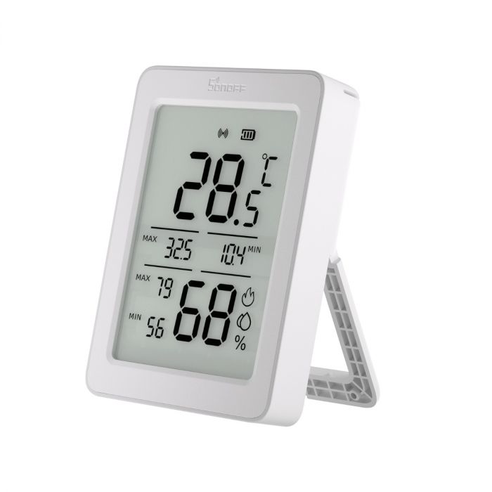 Zigbee SNZB-02DR2 - Temperatur- og Fugtighedssensor