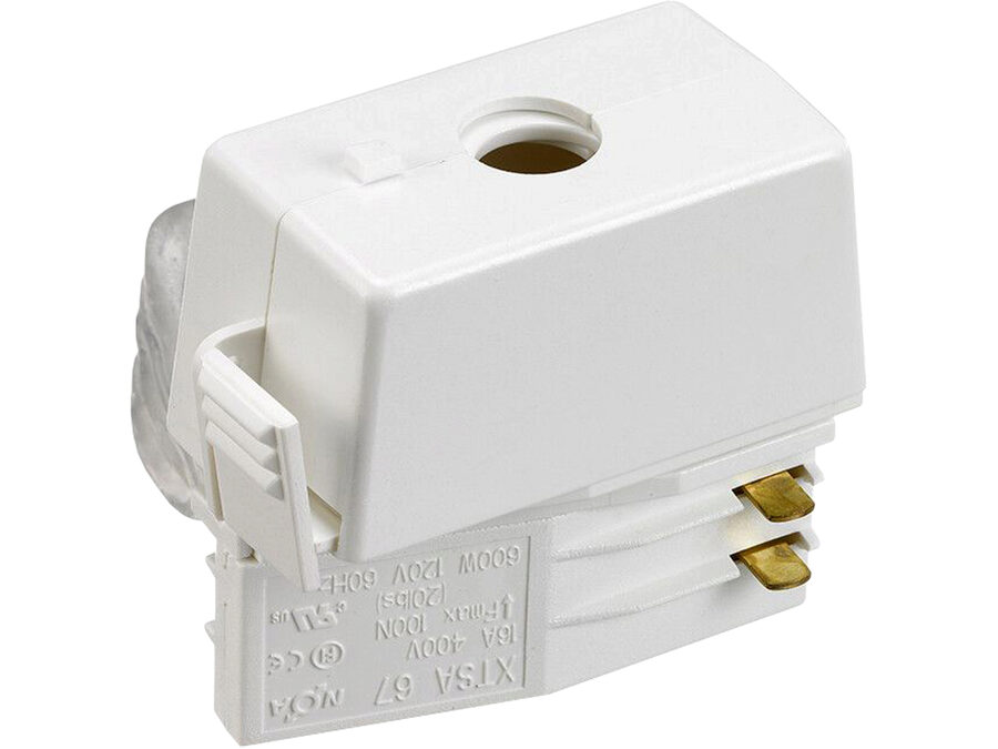 XTSA 67-3 Adapter, 3-faset, Hvid