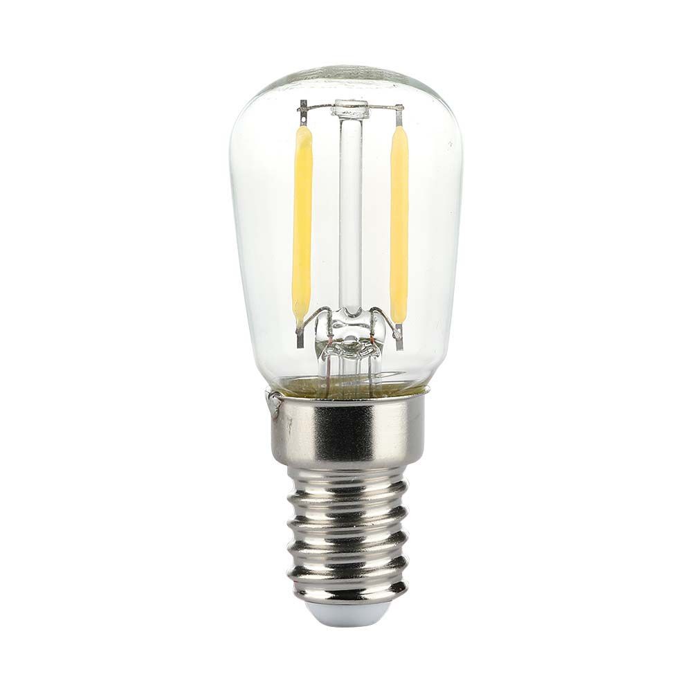 ST26 LED pære 2W - Kultråd, 4000K, E14 fatning, 200lm, RA80, Energibesparende LED lys til indendørs belysning.