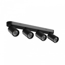 480mm Madara loftslampe - sort, 4xGU10, 230V, IP20 - 70x135mm, elegant design til dit hjem