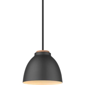 NIVÅ pendel Ø14 G9, Sort / Træ