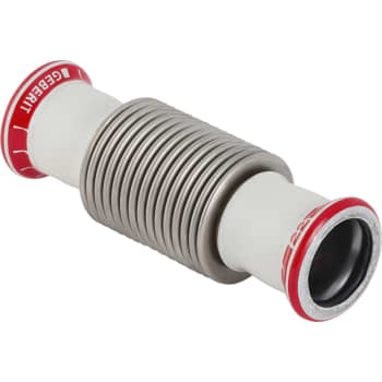 28 mm FZ axialkompensator med pressemuffer