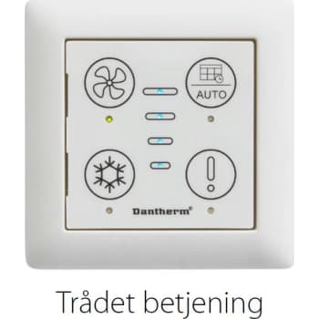 Dantherm HCP 11 trådet fjernbetjening