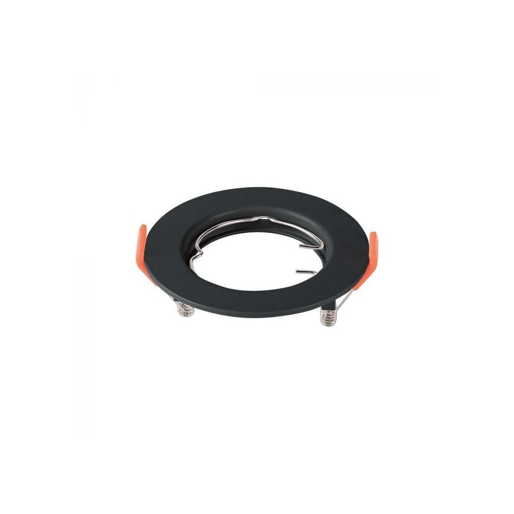 Sort downlight kit uden lyskilde - Ø8 cm, vælg MR16/GU10 fatning