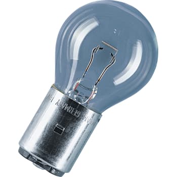 TRAFIKSIGNALLLAMPE 20W 10V BA20S KLAR