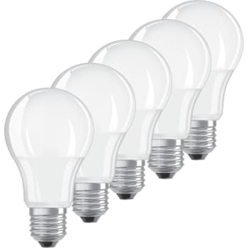 LED Standard 8,5W/827 E27 heatsink mat - 5 stk. pakning
