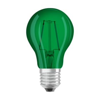OSRAM LED STAR DECO standard 4W/grøn (15W) E27  (45 lm)