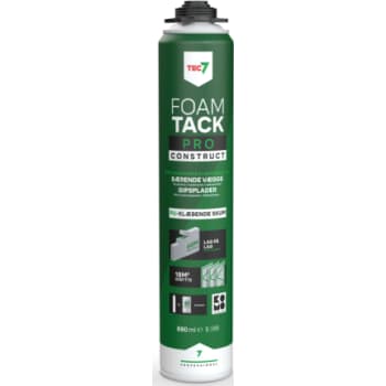 Tec7 klæbeskum FoamTack PRO CONSTRUCT, 880 ml