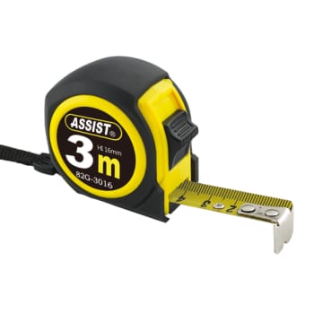 Assist 3 m båndmål 16 mm