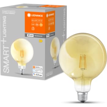 LEDVANCE SMART+ globe 55W/824 klar filament guld E27 WiFi