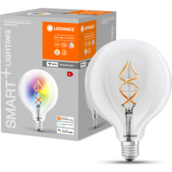 LEDVANCE SMART+ globe 125 RGBW klar filament E27 WiFi