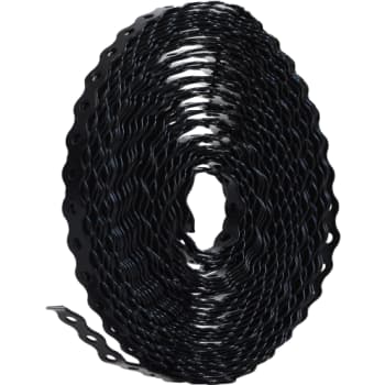 Patentbånd, 12 x 0,9 mm, sort, 10m