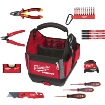 Milwaukee PACKOUT™ elektrikersæt, 23 dele