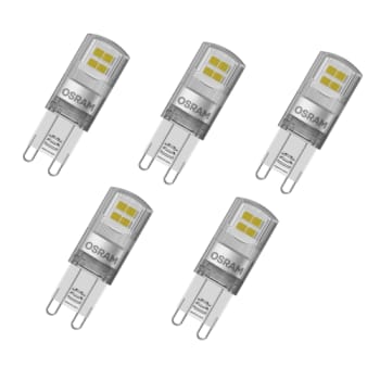 LED BASE PIN 1,9W/827 (20W) G9 5 PAK