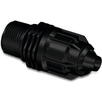 Bevo Nordic PP-overgang 16 mm x 3/4" nippel, 4 bar