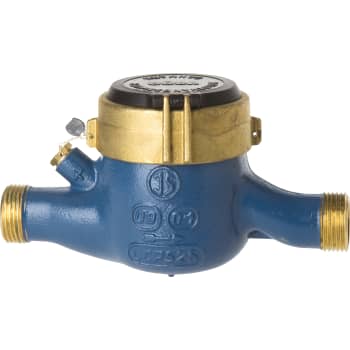 Koldtvandsmåler Qn2,5 (Q3 4,0) 190mm x 3/4", vandret