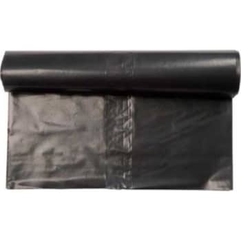 Affaldssæk, sort plast, 70 x 110 cm, 100 l, 10 stk./rl.