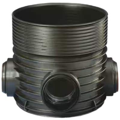 Wavin Tegra 315 x 600 mm TP3/4-brønd, glat, 1 x 90 gr. tilløb