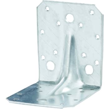 Vinkelbeslag 402, m/rib, 105 x 105 x 90 x 2,0 mm, FZB